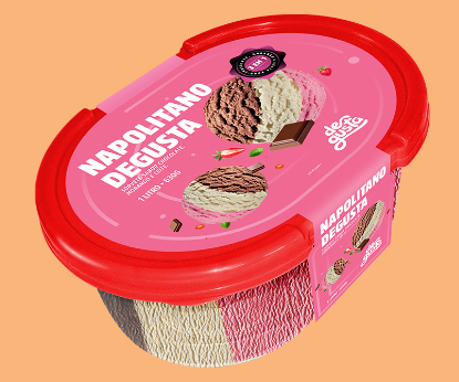 SORVETE NAPOLITANO DEGUSTA 1L
