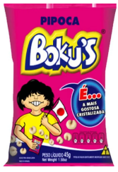 PIPOCA DOCE BOKUS 45G