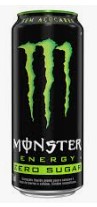 ENERGÉTICO MONSTER ENERGY ZERO AÇÚCAR 473ML