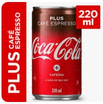 COCA COLA COM CAFÉ 220ML