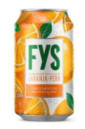 REFRIGERANTE FYS LARANJA-PERA 350ML