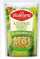 AZEITONA VERDE LA VIOLETERA FAT 80G