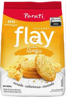 SNACK PARATI FLAY QUEIJO 40g