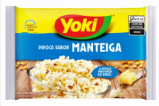 PIPOCA DE MICRO-ONDAS YOKI MANTEIGA 100G