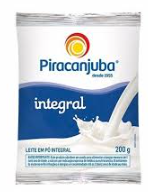 LEITE EM PÓ INTEGRAL PIRACANJUBA 200g