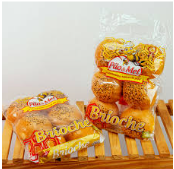 PÃO BRIOCHE COM GERGELIM 350G - PÃO E MEL