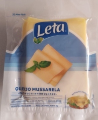 QUEIJO MUSSARELA FATIADO LETA 150G