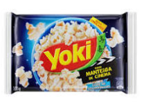 PIPOCA PARA MICRO-ONDAS MANTEIGA DE CINEMA - YOKI 100G