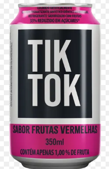 REF TIK TOK FRUTAS VERMELHAS 350ML