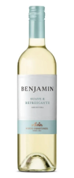 VINHO ARGENTINO BRANCO SUAVE BENJAMIN 750ML
