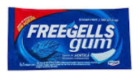 FREEGELLS GUM HORTELA 8G
