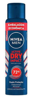 DESODORANTE AERO NIVEA DRY IMPACT 200ML
