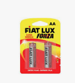 PILHA FIAT LUX AA FORZA  - 2UNI