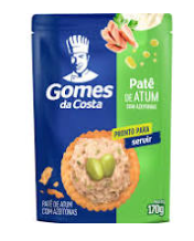 Patê de Atum com Azeitonas Gomes da Costa - Sachê 170g