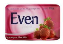 SABONETE EVEN MORANGO E CHANTILY 85G