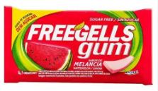 FREEGELLS GUM MELANCIA 8G