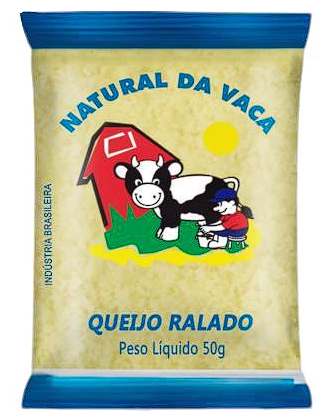 QUEIJO RALADO NATURAL DA VACA 50G