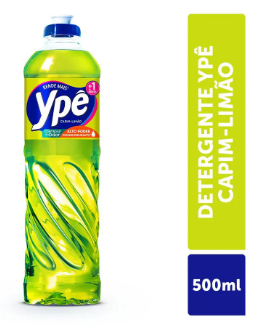 DETERGENTE YPE CAPIM LIMÃO 500ML