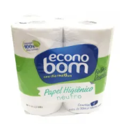 PAPEL HIGIÊNICO ECONOBOM 30M C/4