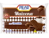 Biscoito Maizena Chocolate Pilar 307g