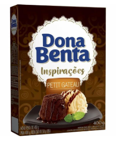 MISTURA P/ BOLO PETIT GATEAU DONA BENTA CX 400G