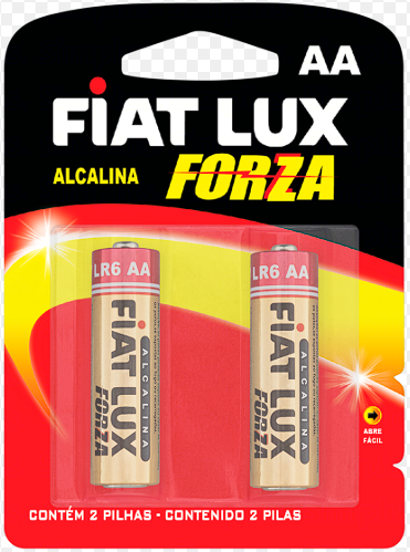 PILHA FIAT LUX ALCALINA PQ FORZA