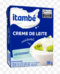CREME DE LEITE ITAMBE LEVISSIMO 200G